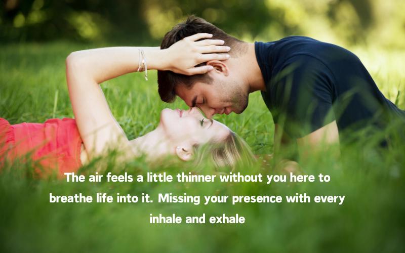 Romantic Missing Quotes